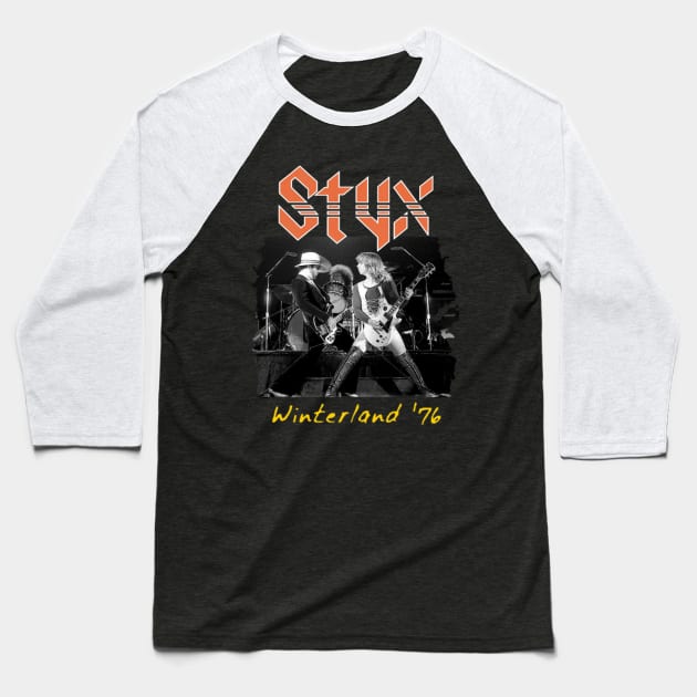 styx Baseball T-Shirt by Gambir blorox